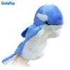 Custom Stuffed Dolphin Hand Puppets Plush Toy Dolphin Hand Puppet