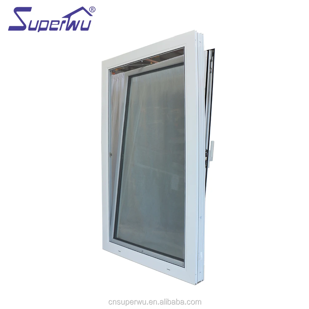 Latest Design Two Way Open Long slim aluminum profile Tilt And Turn Casement Glass Windows