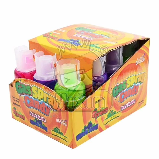 Dulce Liquido Gas Bottle Fruity Flavor Spray Candy Buy Dulce Liquido