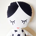 2016 Babys Pillows Cute Girl Doll Baby Sleeping Comfort Pram Toys Room Decor Cotton Infant Newborn