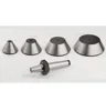 Changeable bull nose dead center