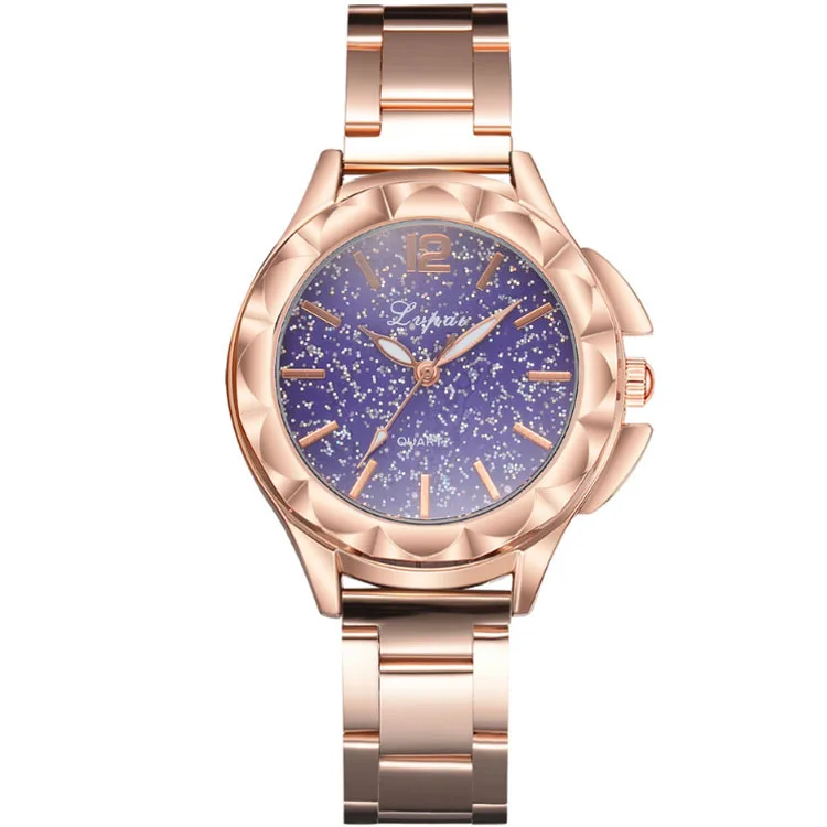 dark cafe santa claus casual watch pu belt students leisure