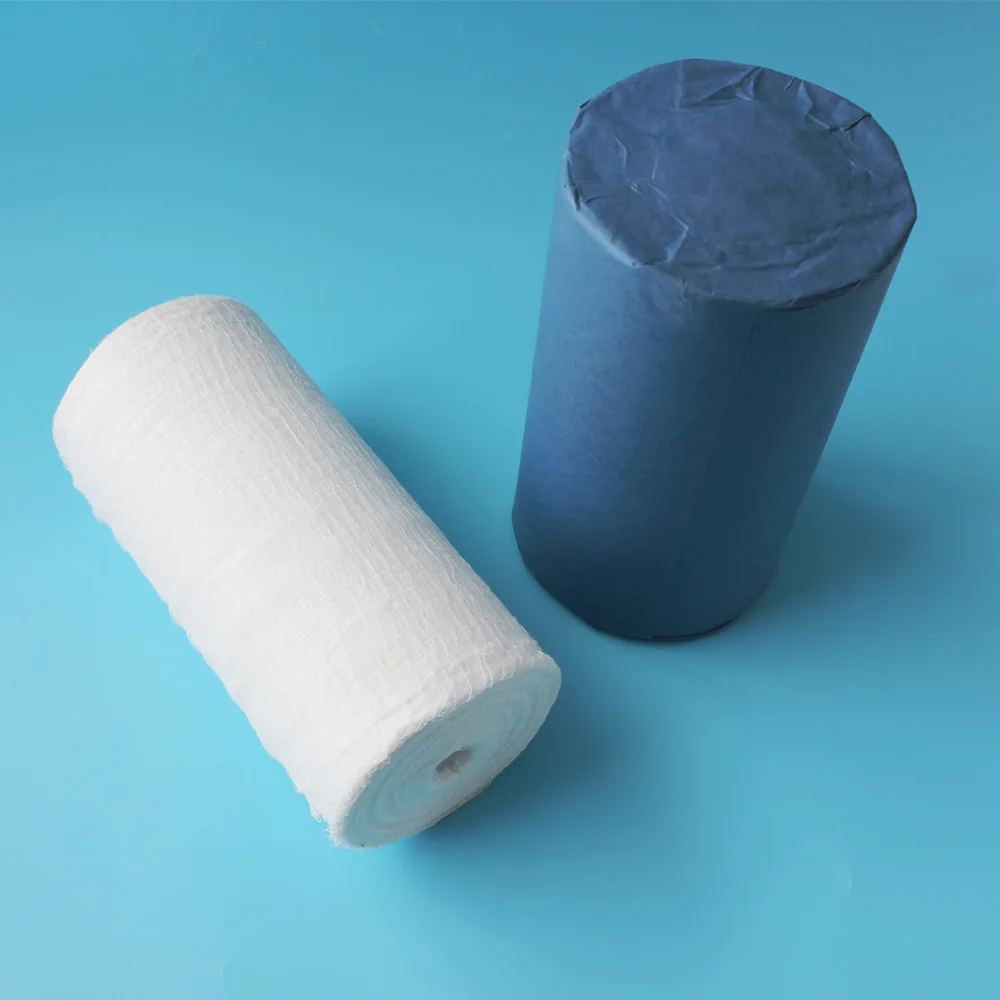 36 x 100 码 4ply 100% 棉手术吸水性纱布卷