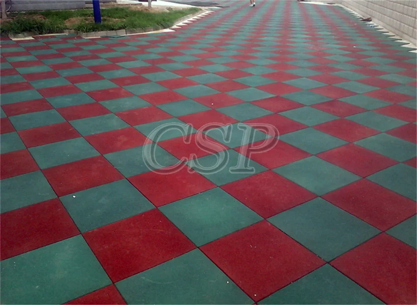 Colorful Gym Rubber Floor Natural Outdoor Basketball Court Rubber Mat
