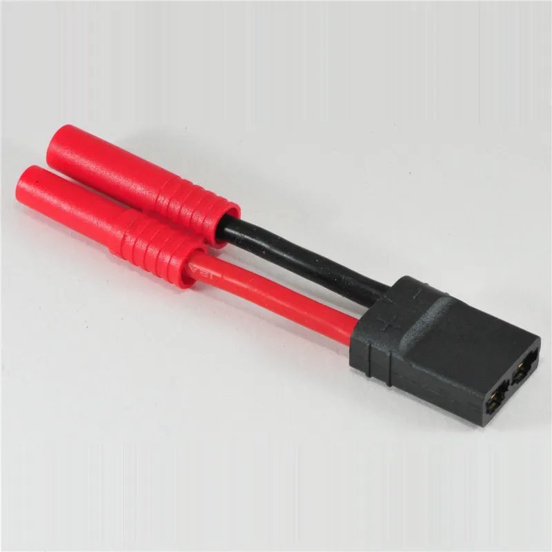 Hxt 4mm Male Bullet To Traxxas Trx Female Adapter 12awg Silicone Wire