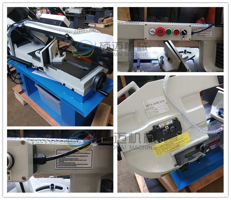 BS-712N Mini size metal band saw machine