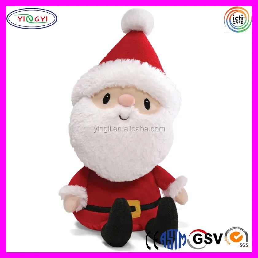 stuffed mr and mrs santa claus