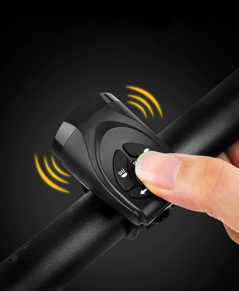 New Bicycle Wireless Remote Control Taillights USB Charging Horns Lights Bike Lights