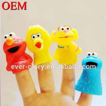 Kustom Plastik Boneka Jari Untuk Sesame Street Elmo Buy 