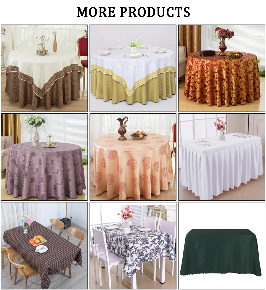 Yryie Factory Wholesales 100polyester Ruffled Hotel Skirted Table