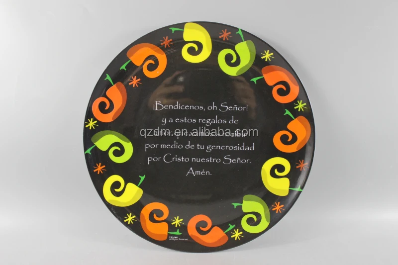 Halloween products melamine dinner plate