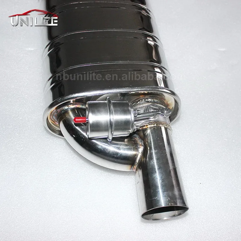 2.5'' Exhaust Muffler Valve Cut Out System With Stinless Muffler+remote
