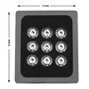 latest 9 pcs array leds 20-100M IR Infrared Illuminator for Security Cameras