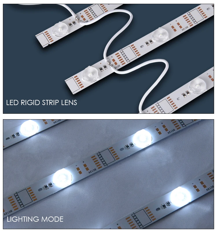 Hot product diffuse reflection IP33 SMD2835 Rigid Led Strip with white light