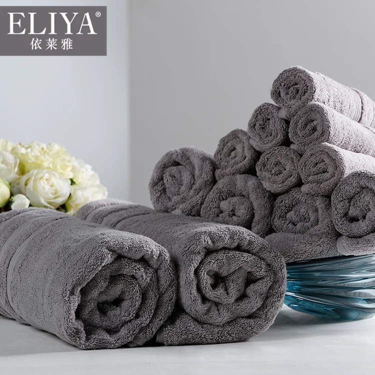 Luxury hotel & spa bath towel turkish cotton+guangzhou used hotel towels+comfortable wholesale terry towel for hotel