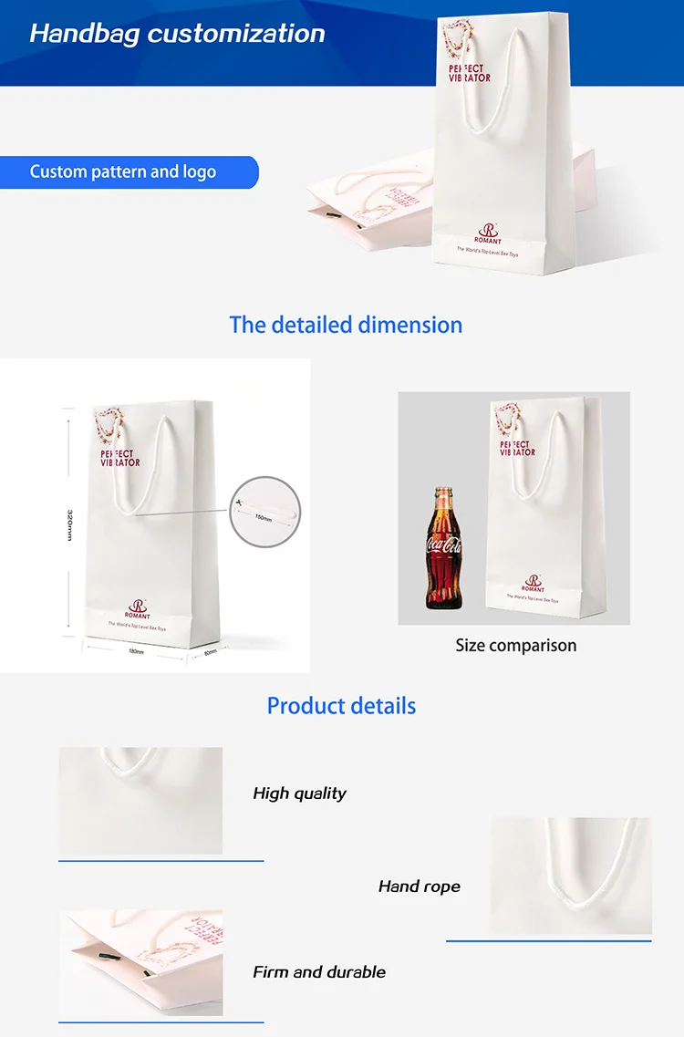 Customization Gift Bags With Tissue Paper Bags With Your Own Logo