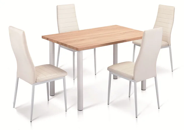 Cheap Restaurant Used Dining Room set  Wooden Dining Table and Chairs Set