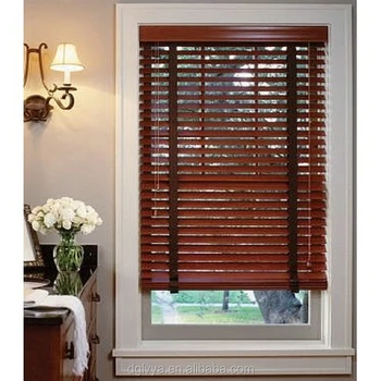 Solid Brown Wooden Blinds And Curtains For Living Room Decoration Material Indoor Of Window Product On Solid Brown Wooden Blinds And Curtains For Living Room Decoration Material Indoor Of Window Product On