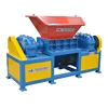 Custom made poultry pig carcasses animal dead bodies bones crushing two shaft shredder machine