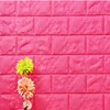 DIY self adhesive 3D brick pattern foam wall sticker for interior wall decoration