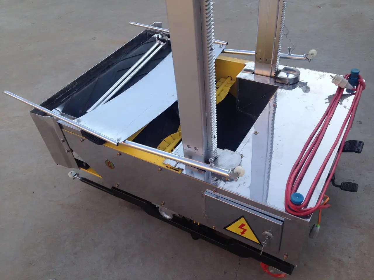 plaster rending machine