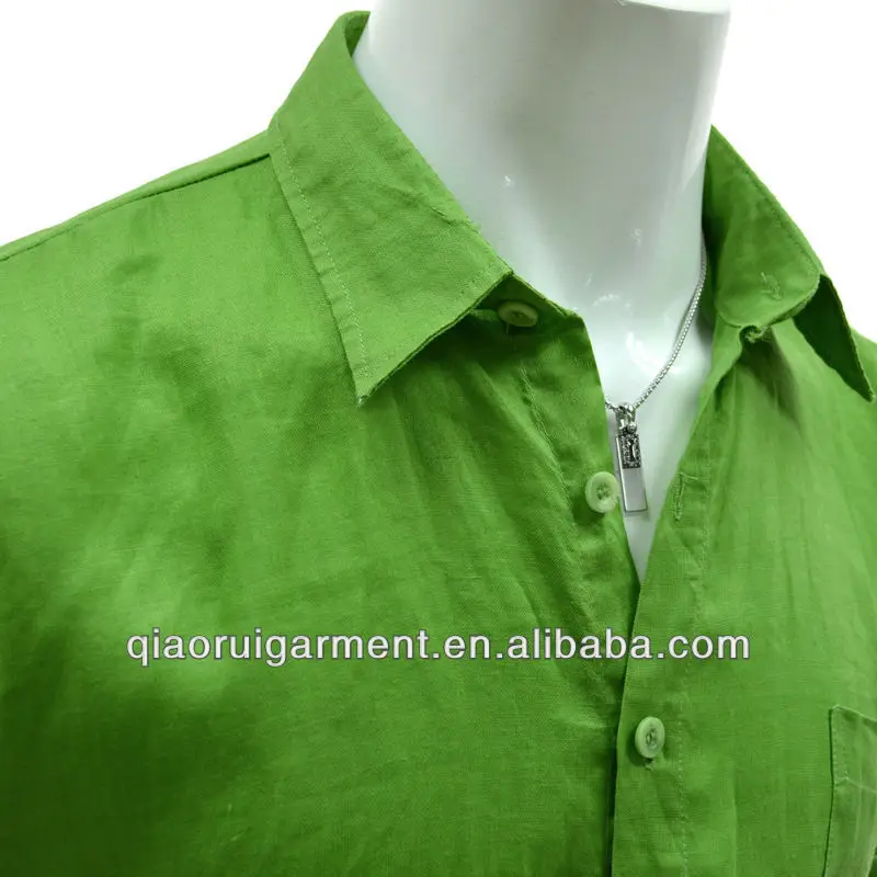 Men's Olive Green Slim Fit Black Linen Dress Shirt Buy Olive Green