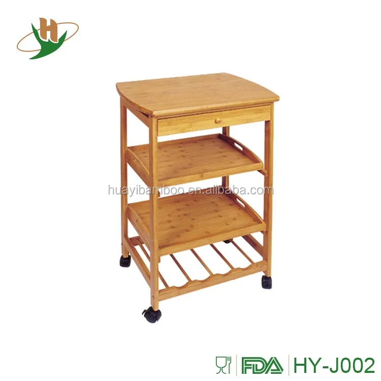 Outdoor Bamboo Food Transport Trolley Carts For Sale Buy Food Trolley