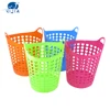 Flexible Plastic Laundry Basket with Handles