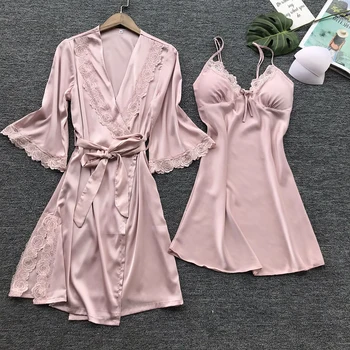 satin sleeping gown