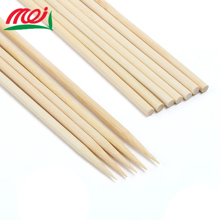 Custom Bamboo Food Meat Stick,Bbq Grill Bamboo Stick For Steak - Buy ...