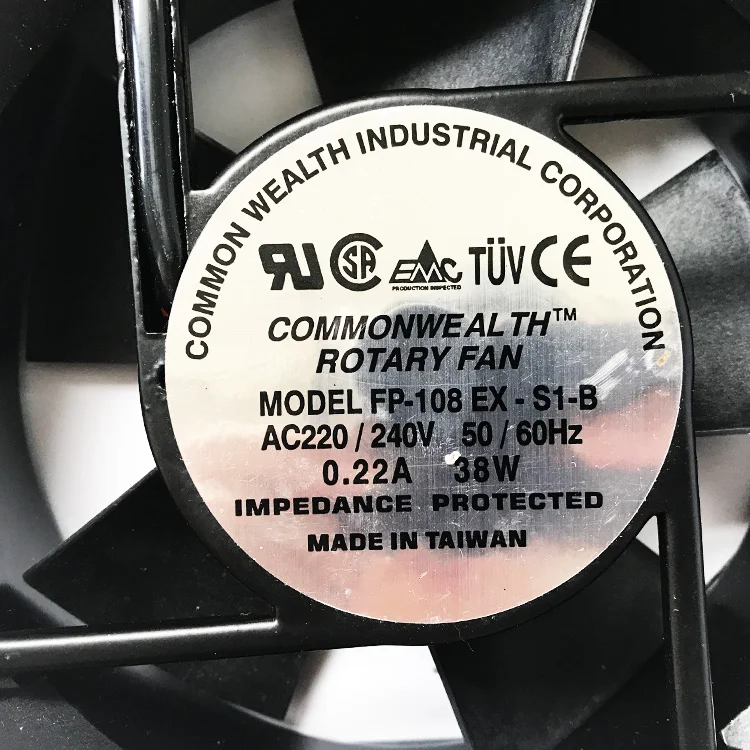 FP-108 EX-S1-B Quạt L&agrave;m M&aacute;t Xoay Bảo Vệ Trở Kh&aacute;ng B&igrave;nh Thường Fanuc