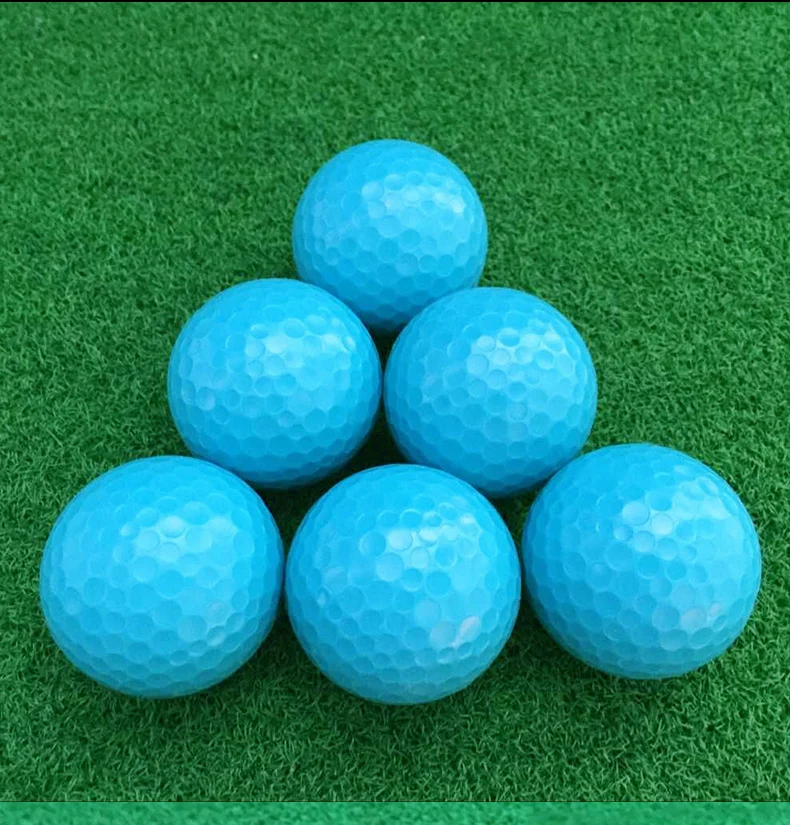 厂家直销高尔夫球蓝高尔夫双层比赛球高尔夫二手球 - buy golf ball