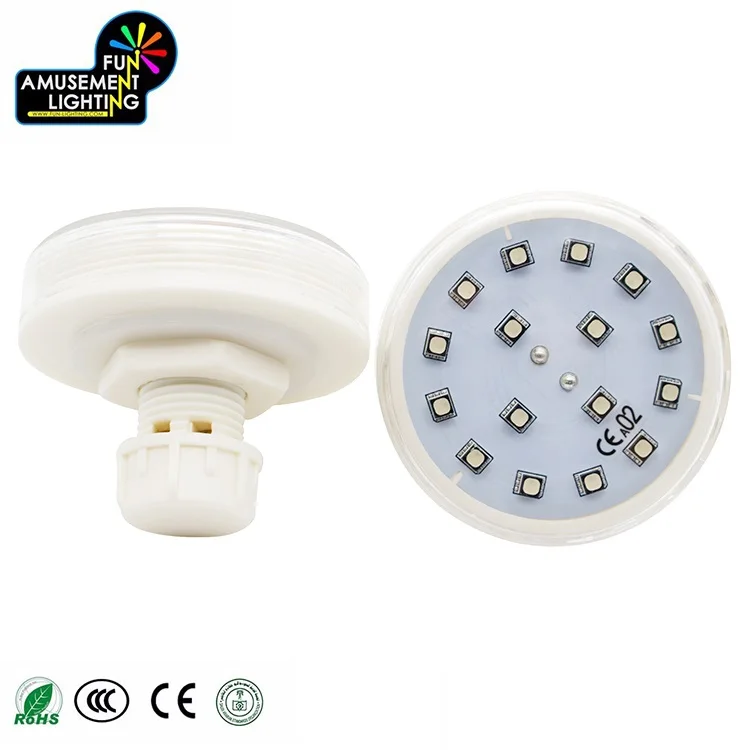 Best Quality Auto Running LED Colored Landscape Light 60mm Diameter E14 Carnival Bulb Lights