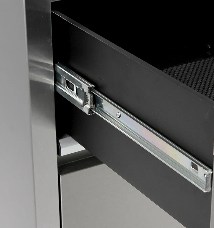 Kinbox 96inch 24drawers,6 Casters Stable Stainless Steel Garage Tool