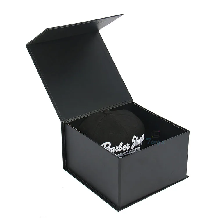 Tinya Matt black rigid packaging new era gift box CQ01788. 