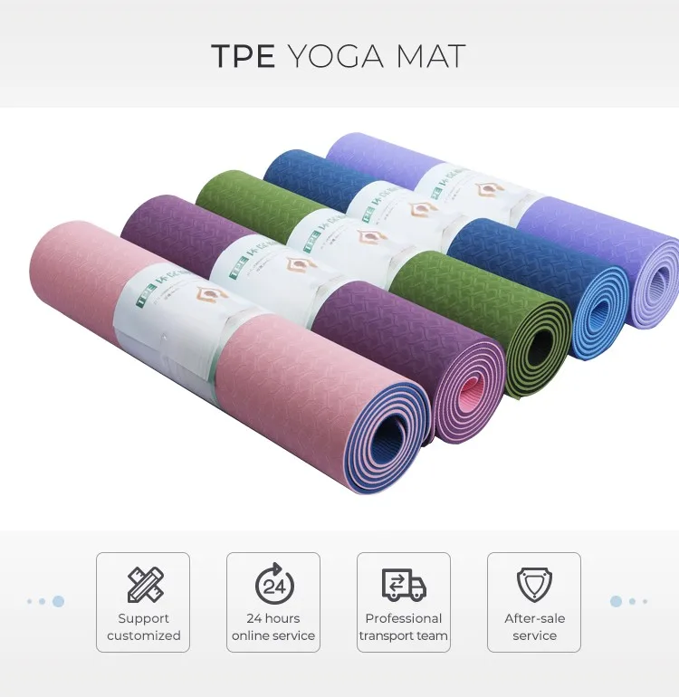 Fitness Equipment 6mm Tpe Yoga Mat Exporter - Buy Tpe Yoga Mat,Yoga Mat ...