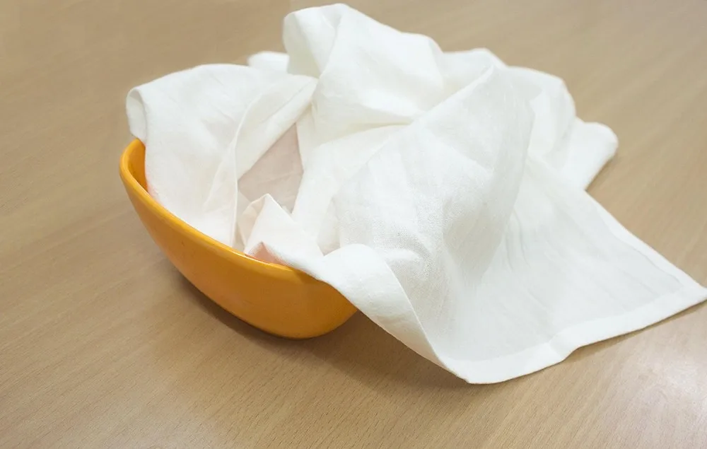 flour sack kitchen dish towels 100% pure cotton durable bleached