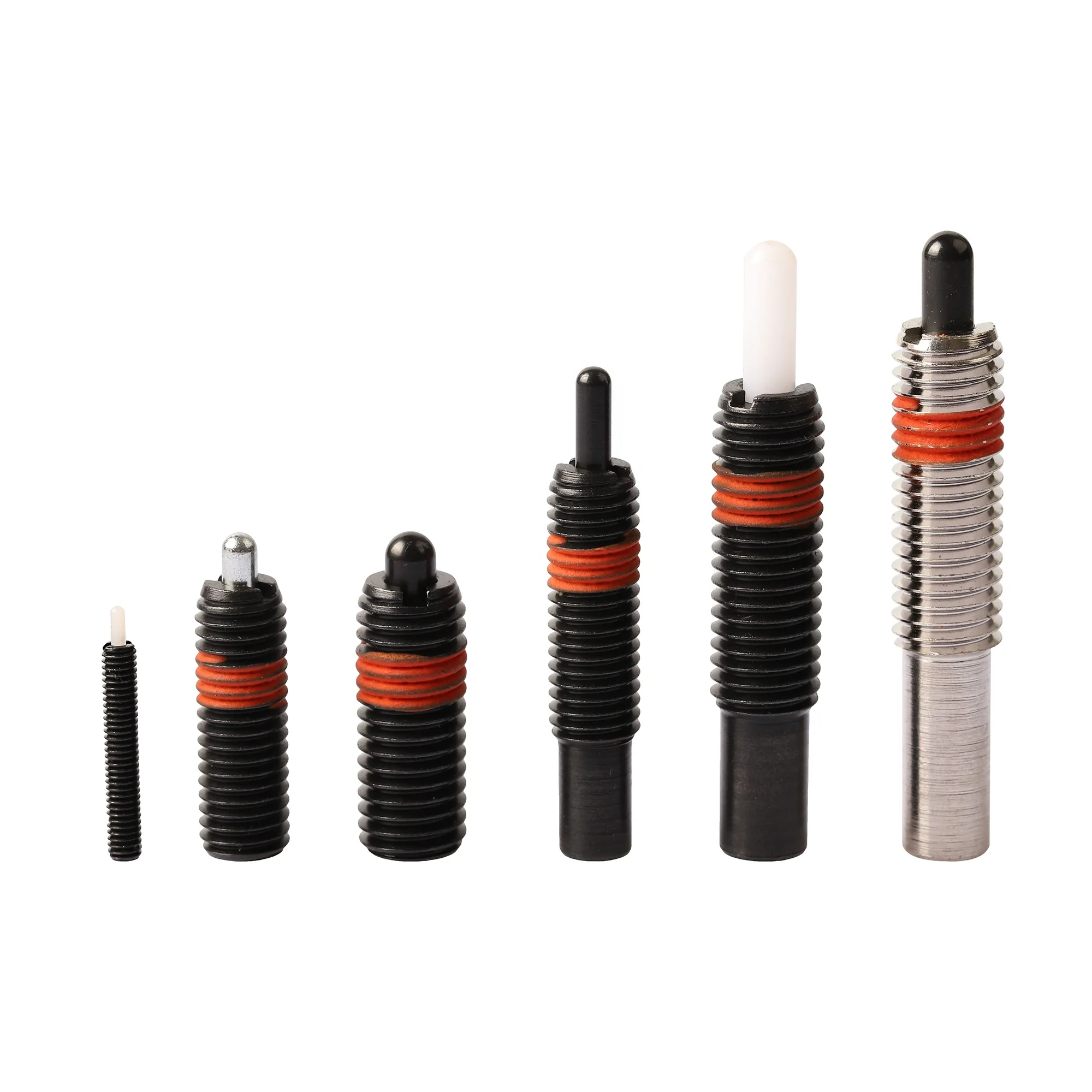 Pjh Stainless Steel Locking Element Stroke Long Nose Pin Travel Spring