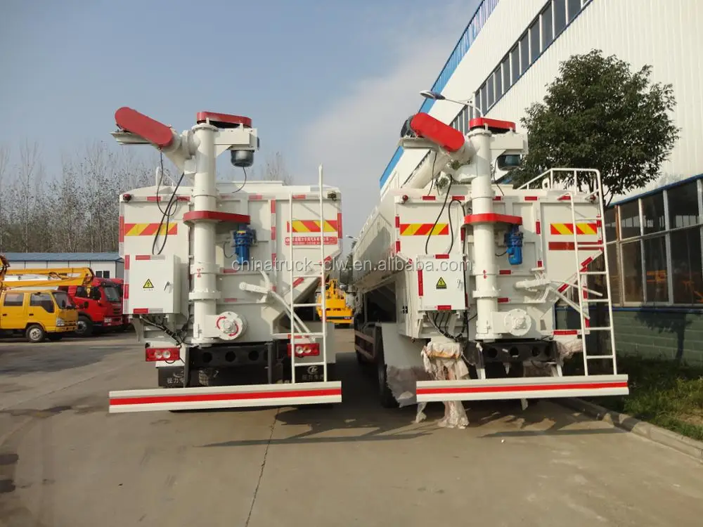 Foton 4x2 Poultry Feed Silo Loading Bulk Chicken Feed Tanker