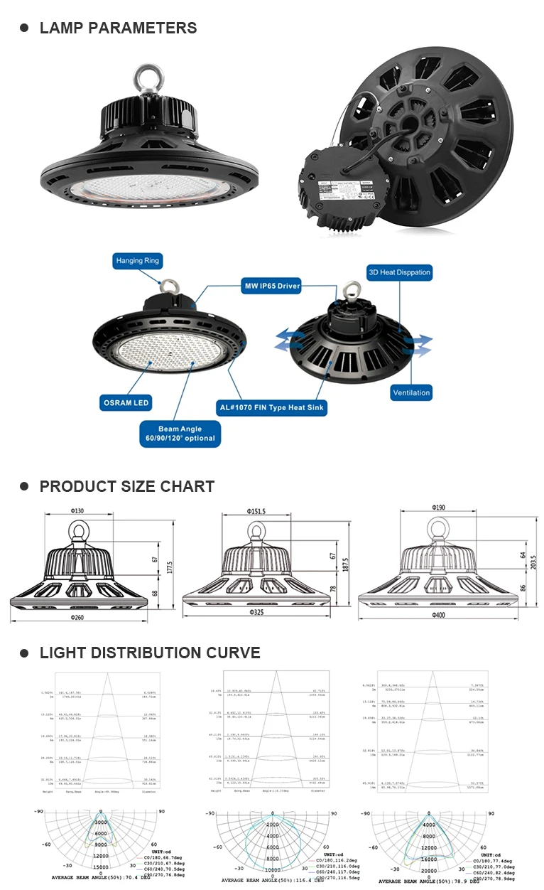 aluminum high bay fixture 200 watt led high bay light ufo high bay led lights
