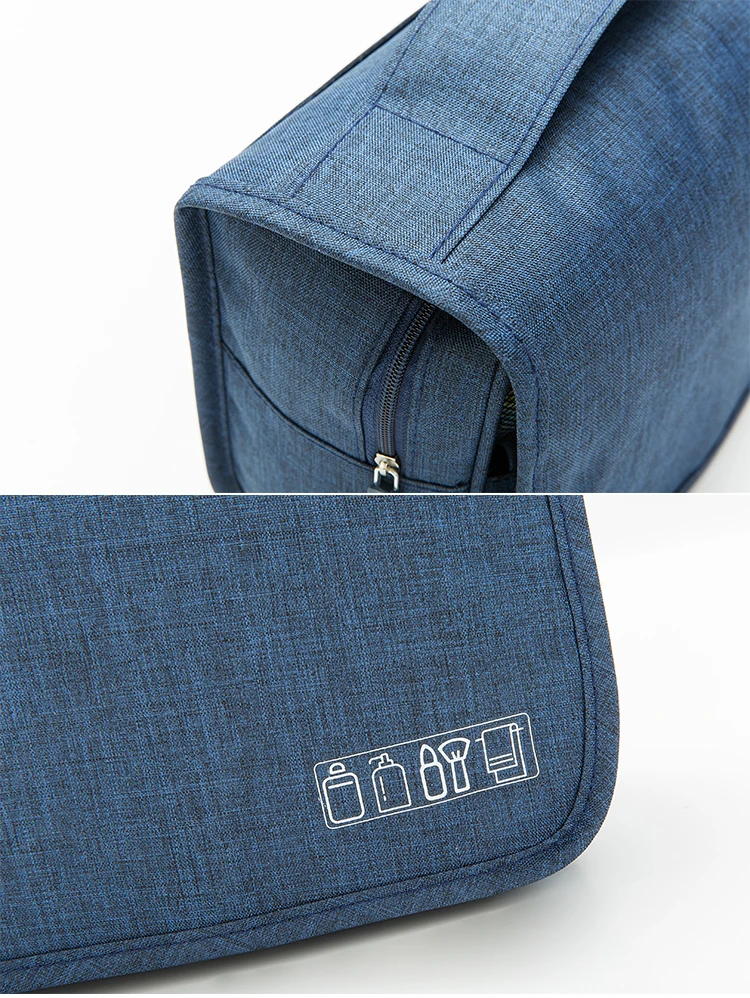 Hanging makeup case toiletry portable organizer travel waterproof cosmetic bag