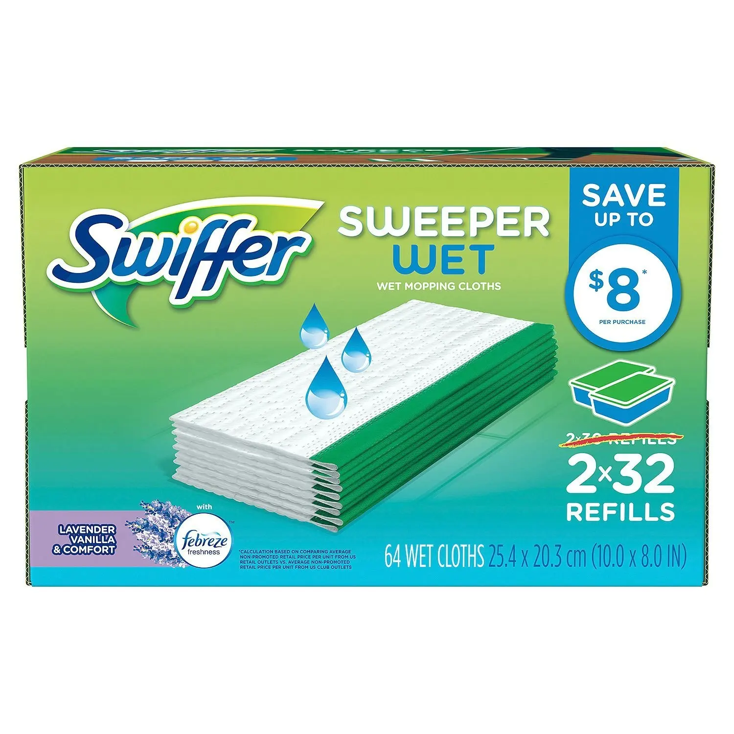 Swiffer replacement scrubber strips