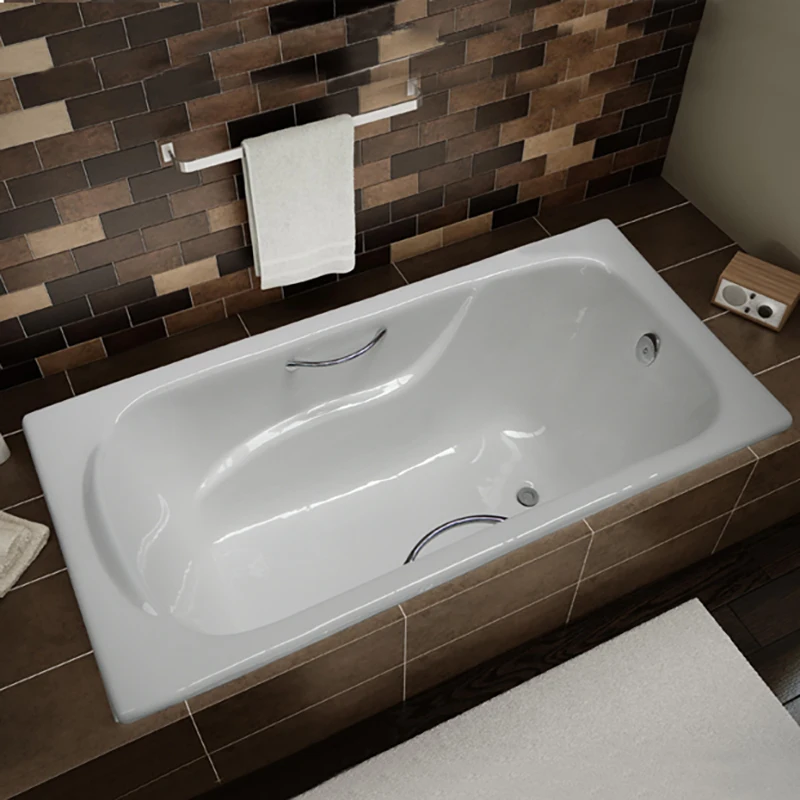 Very Small Upc Cheap Soaking Cast Iron Enameled Hot Tubs Small Bathtub