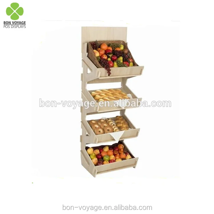 野菜 果物用スーパーマーケットpos木製フロアディスプレイラック Buy 果物と野菜のディスプレイスタンド 木製ディスプレイ棚 フルーツと 野菜ディスプレイケース Product On Alibaba Com