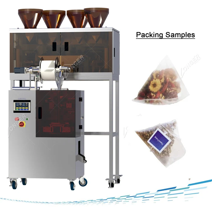 Sri Lanka Tea Packaging Production Line Fuso Tea Bag Packing Machine