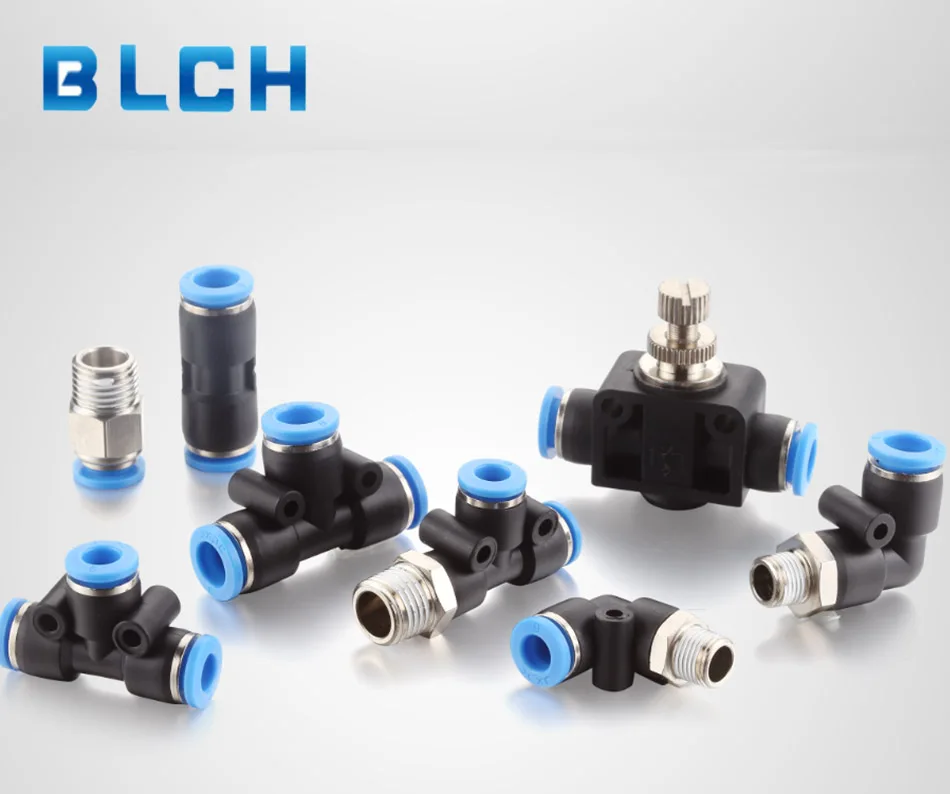 Pneumatic Connector Quick Insert Quick Joint Pneumatic Joint White