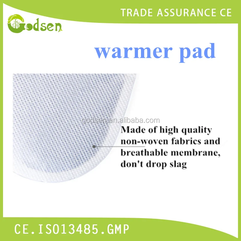 Wholesale Oem Service Good Quality Warmer Pad Instant Hot Pad Menstrual