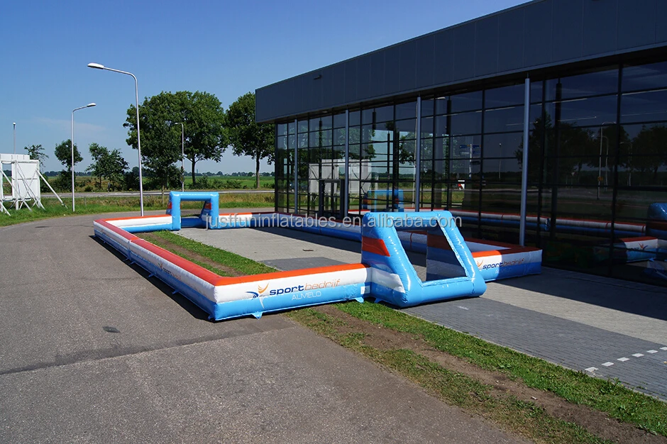 inflatable soccer field rental