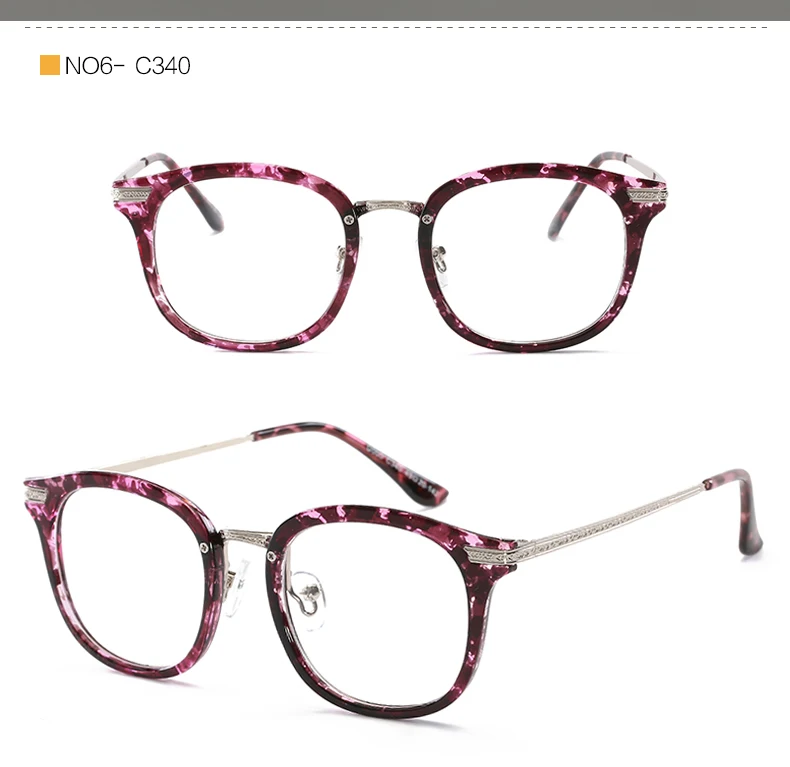 Fashion Round Eyeglasses Optical Frame Glasses Eyewear Frame For Women