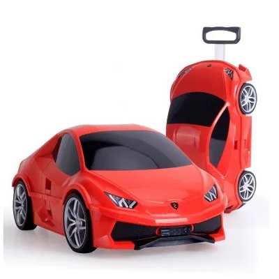 New 3D EVA airplane kids luggage trolley suitcase rolling kids school bag children luggage